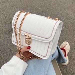 Fashion Shoulder Bag Rhombus Handbag